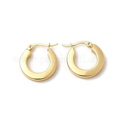 201 серьги-кольца из нержавеющей стали EJEW-Z151-10G-02