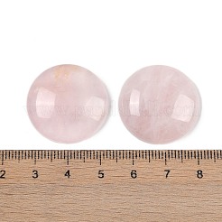 Природного розового кварца кабошонов G-H1596-FR-25mm-24