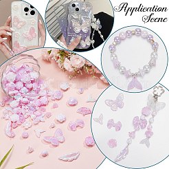 100 г пластиковые подвески и бусины и декодированные кабошоны&nbsp;OHAR-SC0002-99A