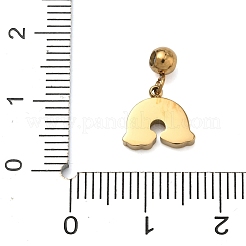 Pendentifs en acier inoxydable 304&nbsp;STAS-K323-01H-G