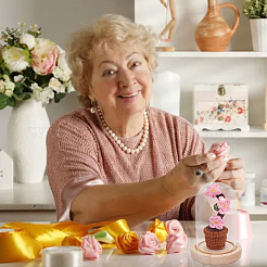 1 набор стеклянный Стеклянный Колпак-террариум с 1 шт. ручной работы крючком искусственные сливовые бутоны в горшках DJEW-WR0001-01C