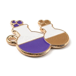 Pendentifs d'émail en alliage&nbsp;ENAM-G218-C05