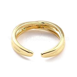 Anillo con estrella de circonitas cúbicas&nbsp;RJEW-C018-16G-01