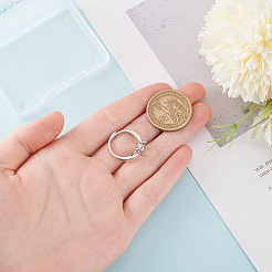 1 шт. 925 компонента кольца из стерлингового серебра FIND-GO0002-65