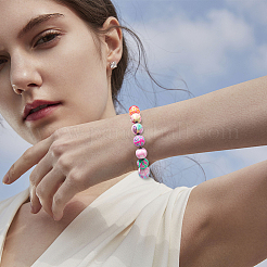 Бусины из полимерной глины  CLAY-PA0001-08C