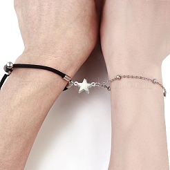 10 комплект магнитных застежек из сплава 2 цветов&nbsp;PALLOY-CJ0002-35