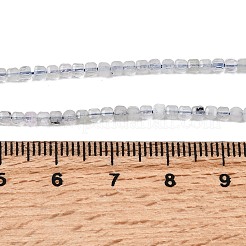 Природные Аквамарин бисер нитей G-RM250104-C6