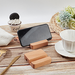 Supports de téléphone portable en bois de hêtre&nbsp;AJEW-NB0003-89B