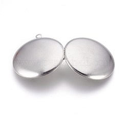 Подвески-медальоны из нержавеющей стали 304 STAS-L219-06P