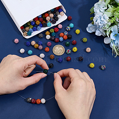 Pave disco бусины RB-PH0008-21