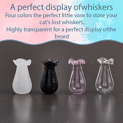 Стеклянная ваза&nbsp;AJEW-SP0002-41B