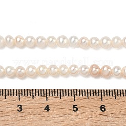 Нити из натурального культивированного пресноводного жемчуга&nbsp;PEAR-L034-06B
