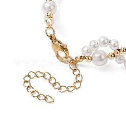 Shell Perle Perlen Armbänder&nbsp;X1-BJEW-TA00454