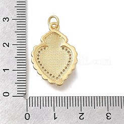 Латунные микро проложить кубического циркония подвески KK-D431-034C-G