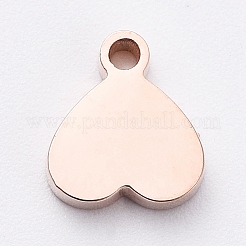 Вакуумное покрытие pvd 304 нержавеющая сталь штамповка пустые бирки подвески&nbsp;LS-STAS-G215-13RG