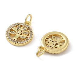 Латунные микро проложить кубического циркония подвески&nbsp;KK-C092-11G
