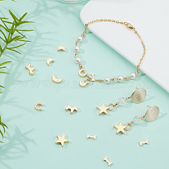 36шт 6 латунные подвески KK-BC0002-11G