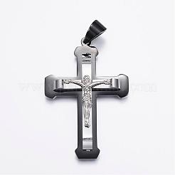 Grands pendentifs en acier inoxydable 304 sur le thème de Pâques&nbsp;STAS-H351-26