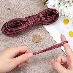 10м складной шнур из блестящей искусственной кожи OCOR-GF0004-11I