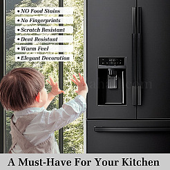 3 пара чехлов на дверные ручки из искусственной кожи (3 стиля) FIND-MA0001-21B