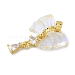 Настоящие латунные подвески с позолотой 18 карат&nbsp;KK-Q009-06G-06