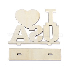 Украшение рабочего стола из натурального дерева&nbsp;DJEW-C007-01