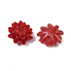 Резные бусины из окрашенного синтетического коралла&nbsp;CORA-Z001-01B