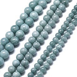 Natürliche Malaysia Jade Perlen Stränge&nbsp;G-L645-A01-6mm-12