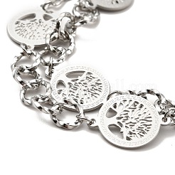 Устойчивые к потускнению цепи из нержавеющей стали 304 BJEW-C025-10P