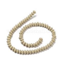 Fili di perle di roccia lavica sintetica&nbsp;G-B087-02A-03