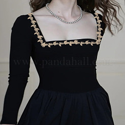 2 ярд филигранной кружевной отделки из полиэстера&nbsp;OCOR-LP0002-45