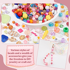 Наборы для самостоятельного изготовления брелоков/подвесок&nbsp;DIY-GA0007-48