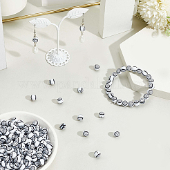 200шт бусины из полимерной глины ручной работы&nbsp;CLAY-SC0002-51A