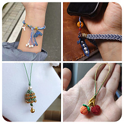 8 рулон двухцветного сегментно окрашенного нейлонового металлического шнура&nbsp;NWIR-TA0001-33