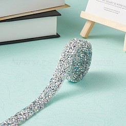 Glitzerharz Hotfix Strass (Schmelzkleber auf der Rückseite)&nbsp;LS-OCOR-TAC0004-B-01
