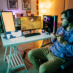 1 комплект двухъярусной собранной акриловой подставки для клавиатуры ODIS-GA0001-39