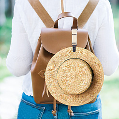 6 шт. 6-цветный сплавной зажим для шляпы для путешествий&nbsp;FIND-GO0001-18