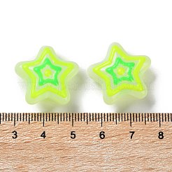 Стеклянные бусины из имитации нефрита&nbsp;GLAA-L047-05D