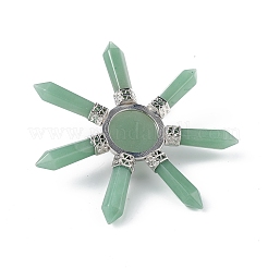 Chakra natürliche grüne Aventurin-Energieturmpyramide&nbsp;G-L524-08P-05
