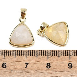 Подвески из натурального желтого кварца&nbsp;G-O176L-12G