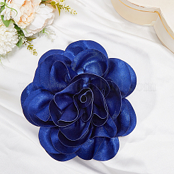 Цветочные броши из полиэстера&nbsp;JEWB-WH20008-04D