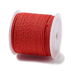 Cordon tressé en polyester de 20 m pour la fabrication de bijoux&nbsp;OCOR-G015-04A-03