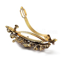 Fiore del rhinestone della lega mollette per capelli&nbsp;LS-PHAR-S604-01AG-04