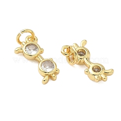 Латунные микро проложить кубического циркония подвески&nbsp;KK-Z120-21G