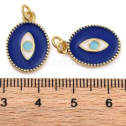 Латунь эмаль подвески KK-K339-08G-01