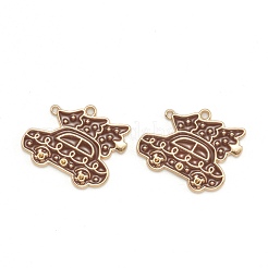 Pendentifs d'émail en alliage&nbsp;ENAM-E569-17