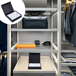 Подарочные коробки для хранения запонок из бумаги и картона&nbsp;CON-WH0112-029