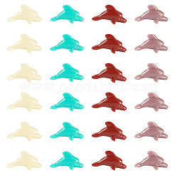 40 pz 4 colori perline intagliate di corallo sintetico&nbsp;CORA-TA0001-02