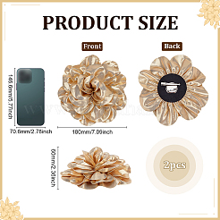 2 шт. атласные броши&nbsp;JEWB-FG0001-48A