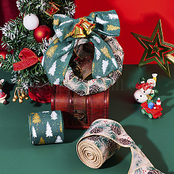 10 Yards 2 Farben Weihnachtsthema Juteschnur&nbsp;OCOR-TA0002-09A